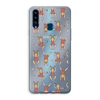 Gymboys: Samsung Galaxy A20s Transparant Hoesje