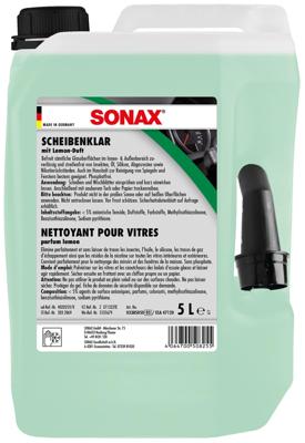 SONAX Car window clear 5 ltr. plastic canister