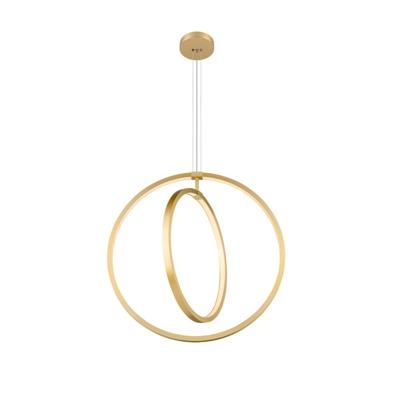 SLV Kantoor hanglampOne Vertical led - messing - 1008004