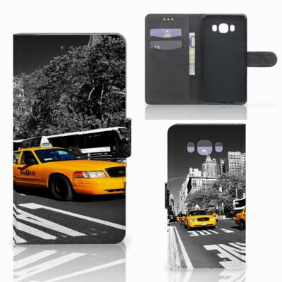 Samsung Galaxy J7 2016 | Flip Cover | New York Taxi