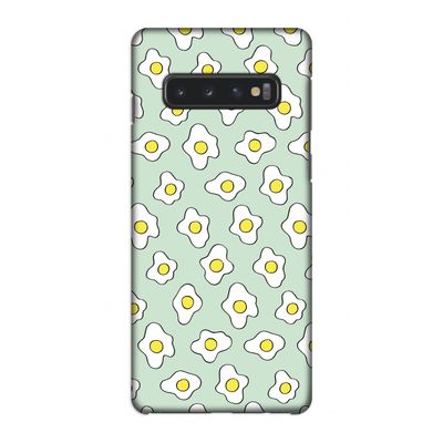 Spiegeleitjes: Samsung Galaxy S10 4G Volledig Geprint Hoesje