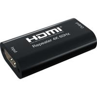 Techly IDATA HDMI2-RIP4KT audio/video extender AV-repeater Zwart
