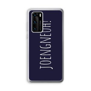 Joengneuh!: Huawei P40 Transparant Hoesje