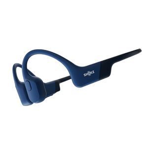 Shokz OPENRUN Headset Draadloos Neckband Sporten Bluetooth Blauw
