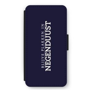 Blijve plakken in Negenduust: iPhone 11 Flip Hoesje