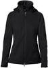 Hakro 248 Women's softshell jacket Alberta - Black - S - thumbnail