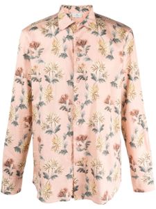 ETRO chemise en coton à fleurs - Rose