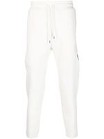 C.P. Company pantalon de jogging en coton à détail de lentille - Blanc - thumbnail