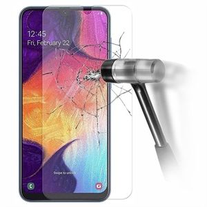 Samsung Galaxy A50 Screenprotector van gehard glas - 9H, 0,3 mm - Doorzichtig