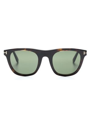 TOM FORD Eyewear lunettes de vue à monture interchangeable - Marron