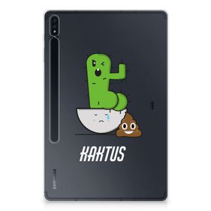 Samsung Galaxy Tab S7 Plus | S8 Plus Tablet Back Cover Cactus Poo