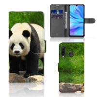 Huawei P30 Lite (2020) | Telefoonhoesje | Met pasjeshouder | Panda