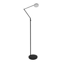 Steinhauer vloerlamp Soleil - zwart - metaal - 3257ZW