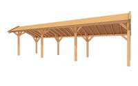 YARD Outdoor SUBLIME Kapschuur - 1000x250 cm Douglashout- Kapschuurdak- - YARD Outdoor