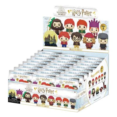Harry Potter 3D PVC Bag Clips Series 8 Display (24)