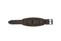 Horlogeband Fossil JR1365 Onderliggend Leder Bruin 25mm