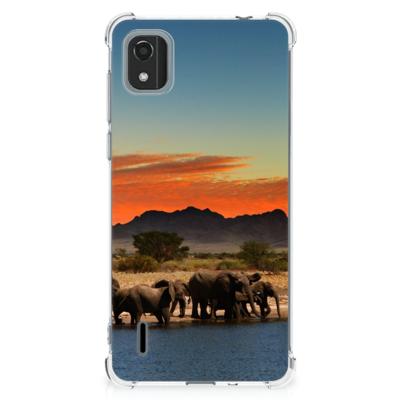 Nokia C2 2nd Edition Case Anti-shock Olifanten