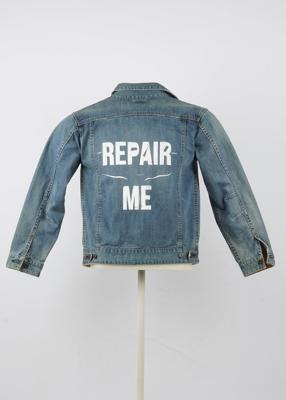"Share Me" Blue Jacket in size M - BOAS Special Edition