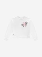 Nik&Nik zomer sweat shirt meisjes - off wit - Rose - thumbnail