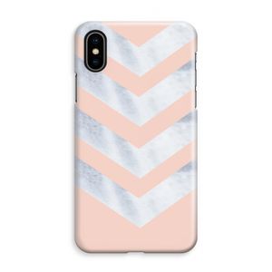 Marmeren pijlen: iPhone XS Max Volledig Geprint Hoesje