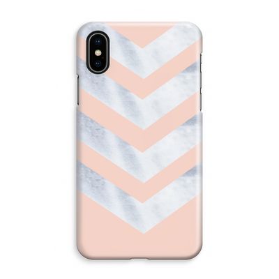 Marmeren pijlen: iPhone XS Max Volledig Geprint Hoesje
