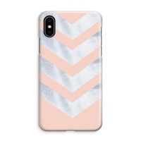 Marmeren pijlen: iPhone XS Max Volledig Geprint Hoesje