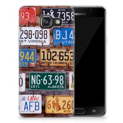 Samsung Galaxy A3 2016 | Siliconen hoesje | met foto Kentekenplaten