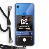 Music Player: Huawei Y6s Transparant Hoesje met koord Music Player: Huawei Y6s Transparant Hoesje met koord