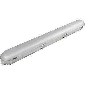 mlight LED-lamp voor vochtige ruimte Energielabel: D (A - G) LED 36 W Wit Grijs