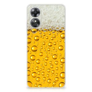 OPPO A17 Siliconen Case Bier