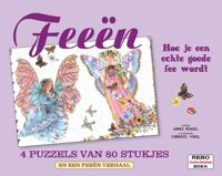 Verhalenboek Feeën met 4 puzzels 80pc