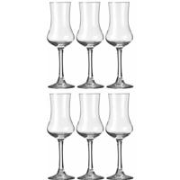 Royal Leerdam Likeur/borrelglazen - 6x stuks - transparant - 90 ml - Specials serie