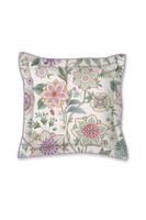 Pip Studio Pip Studio Viva Las Flores Square Cushion White 45x45 cm