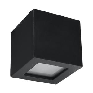 Wandlamp keramiek LEO zwart