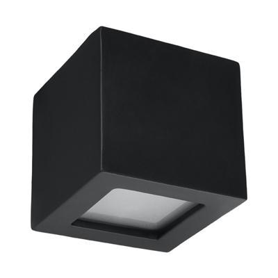 Wandlamp keramiek LEO zwart