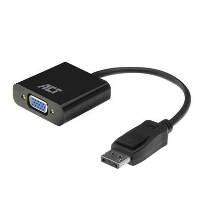 ACT displayport naar vga female adapter, zip bag