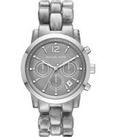 Horlogeband Michael Kors MK6310 Kunststof/Plastic Grijs 22mm