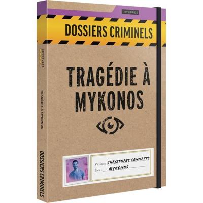 Tragedie op Mykonos - Asmodee - Onderzoeksspel - Vanaf 18 jaar - Gemaakt in Frankrijk