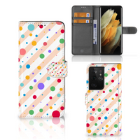 Samsung Galaxy S21 Ultra Telefoon Hoesje Dots