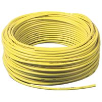PUR kabel H07BQ-F 3 x 1,5mm kleur Geel (50 meter)