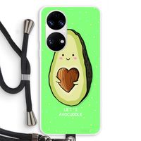 Avocuddle: Huawei P50 Transparant Hoesje met koord