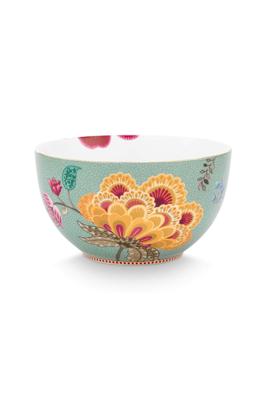 Pip Studio Kom Blooming Tales Fantasy Blauw 18cm