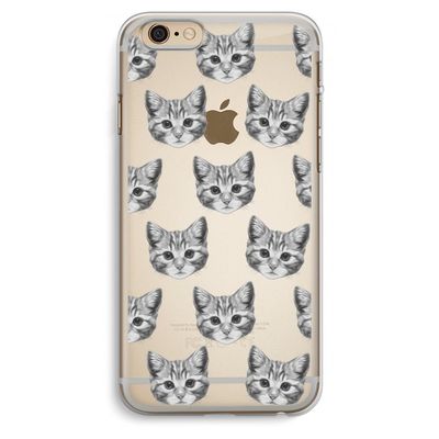 Kitten: iPhone 6 Plus / 6S Plus Transparant Hoesje