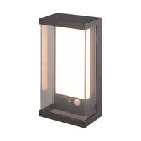 V-TAC VT-1193-G wandlamp op zonne-energie - IP54 - Grijze behuizing - 95 Lumen - 3000K