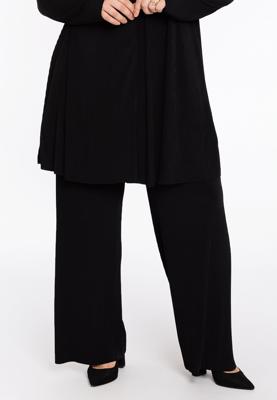 Yoek Pantalon PLISSE | Zwart | Maat 58/60