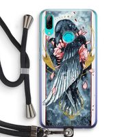 Golden Raven: Huawei P Smart (2019) Transparant Hoesje met koord