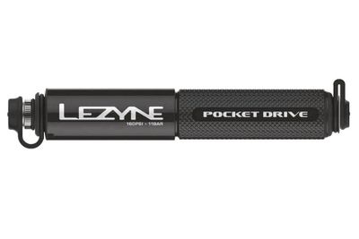 Lezyne Pocket Drive Fietspomp - Zwart Lezyne Pocket Drive Fietspomp - Zwart
