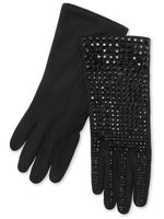 Philipp Plein mules en daim à ornements en cristal - Noir Philipp Plein mules en daim à ornements en cristal - Noir
