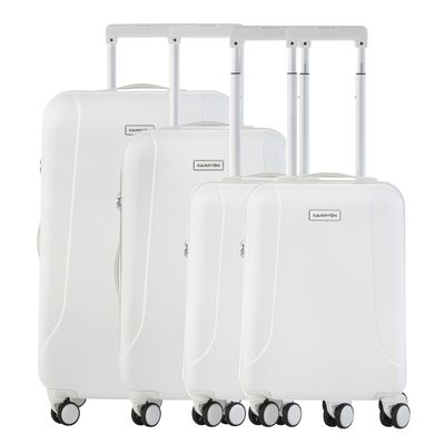CarryOn Skyhopper 4-Delige Kofferset S/S/M/L white Harde Koffer