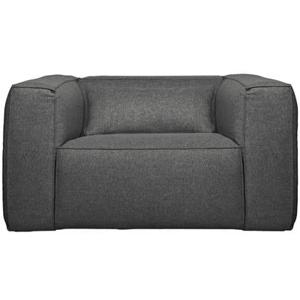 WOOOD Bean Fauteuil Incl. Kussen - Stof - Middengrijs